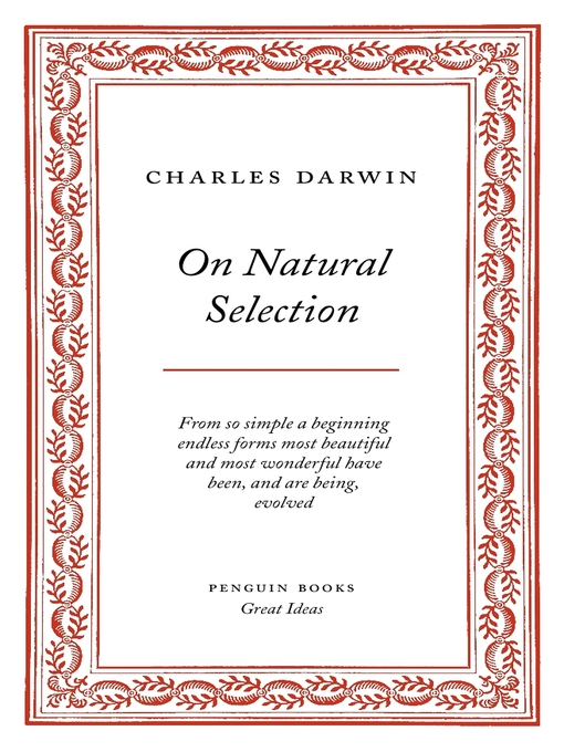 On Natural Selection (eBook)